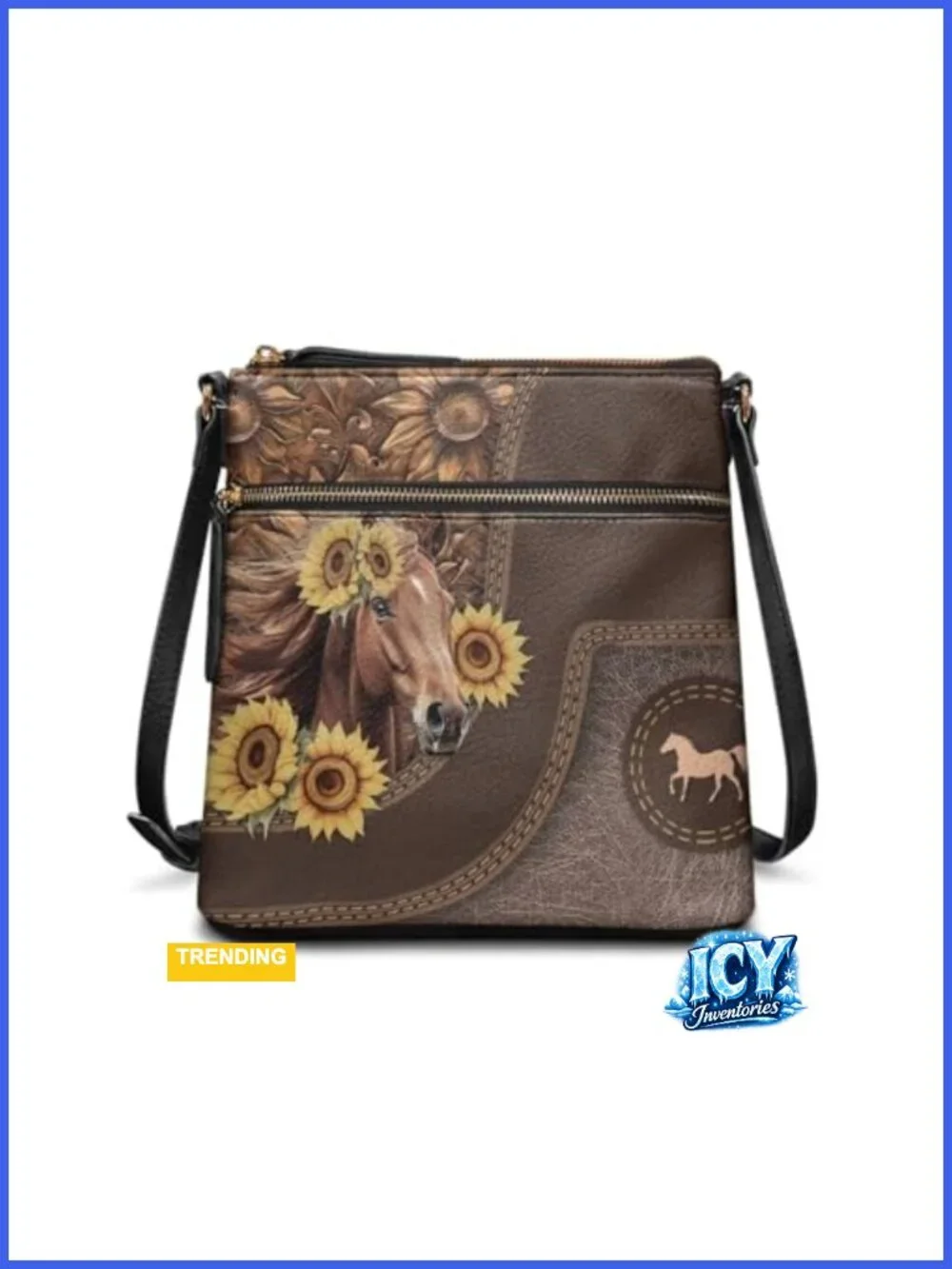 Women's Leather Hobo Crossbody Bag with Multiple Pockets, Adjustable Shoulder